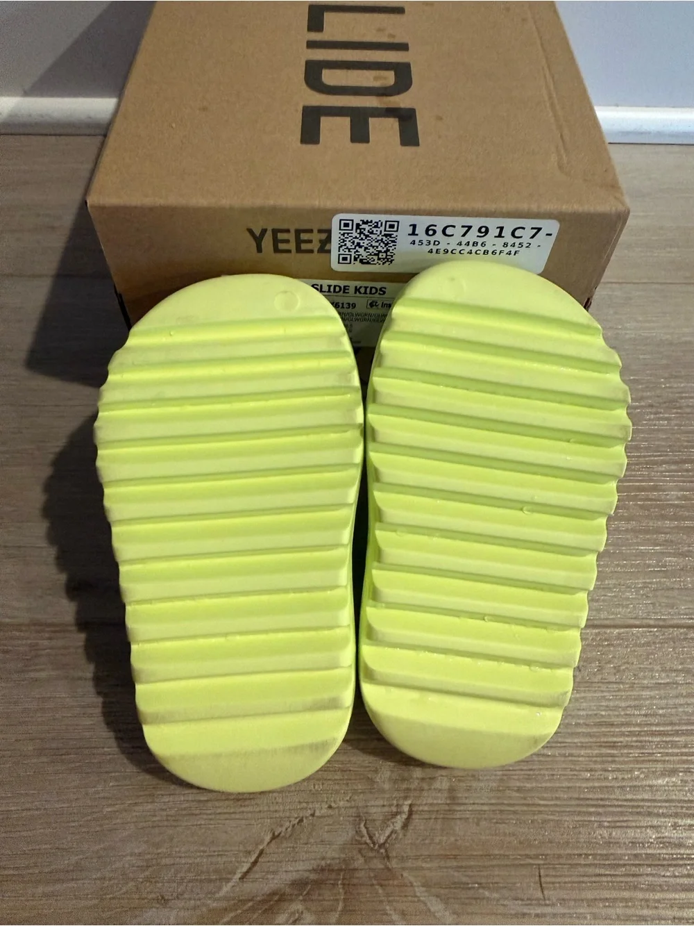 Yeezy slide glow